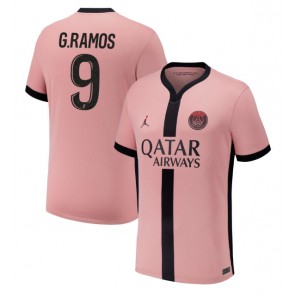 Paris Saint-Germain Goncalo Ramos #9 Tredje trøje 2024-25 Kort ærmer